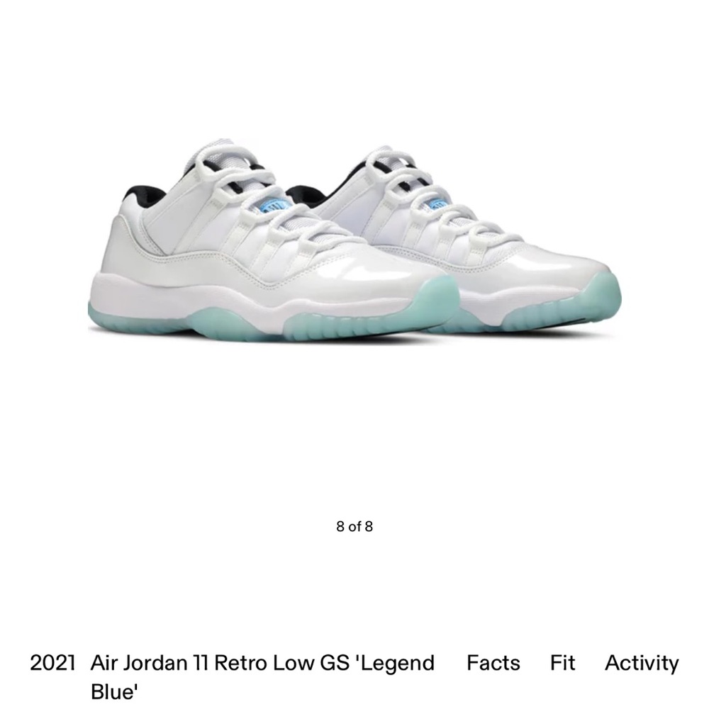 Air Jordan 11 retro low legend blue gs